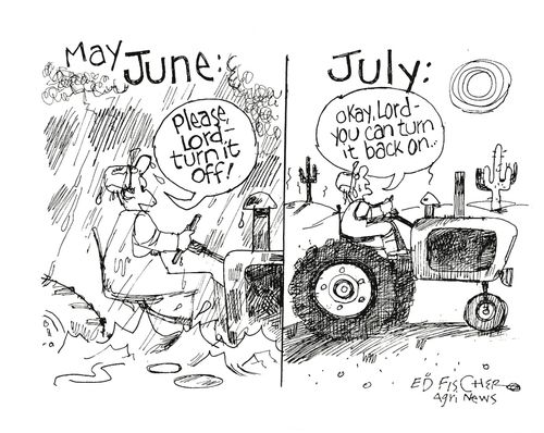 Prayers for rain throughout the year...