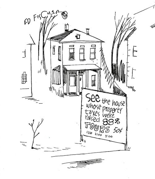 See the house whose property taxes were raised