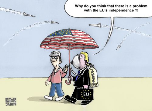 Why is there a problem with the EU's independence?