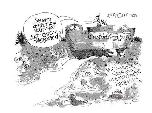 Senator, aren't those voters you just threw overboard?