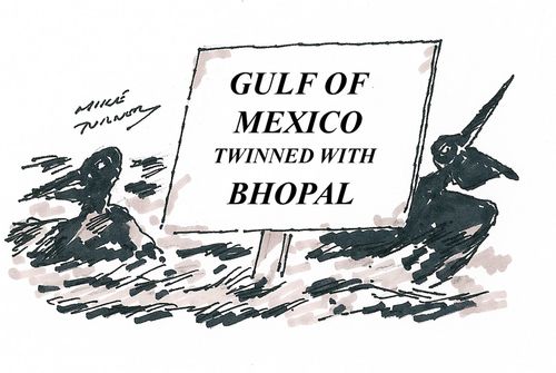 Gulf of Mexico - Twinned with Bhopal.