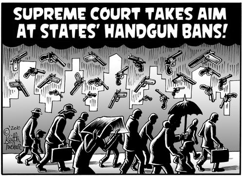 Supreme Court Reverses States Gun Bans.