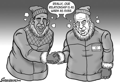 U.S.- Israel 'Our relationship is as warm as ever.'