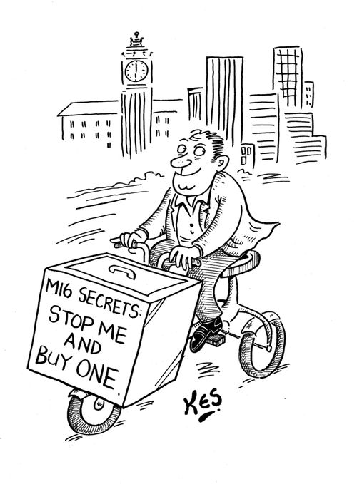 MI6 Secrets: stop me and buy one.