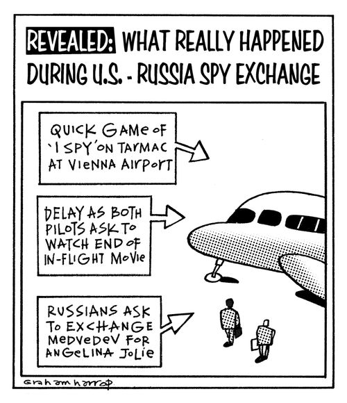 What really happened during US/Russian spy exchange.
