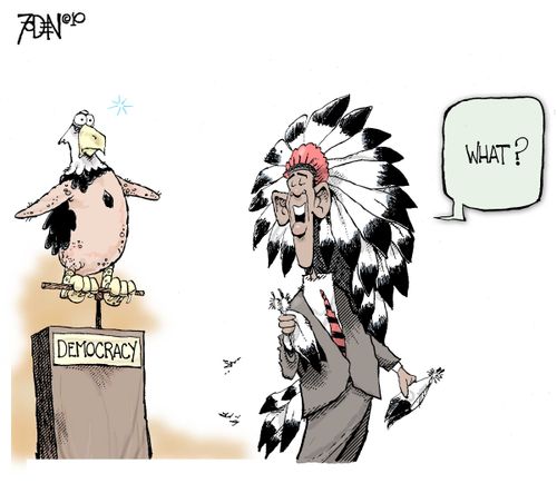 The Eagle is Plucked.