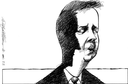 A shadow on Nick Clegg...