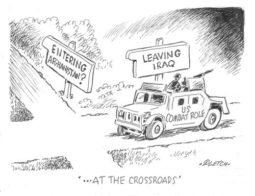 '...At the crossroads.'