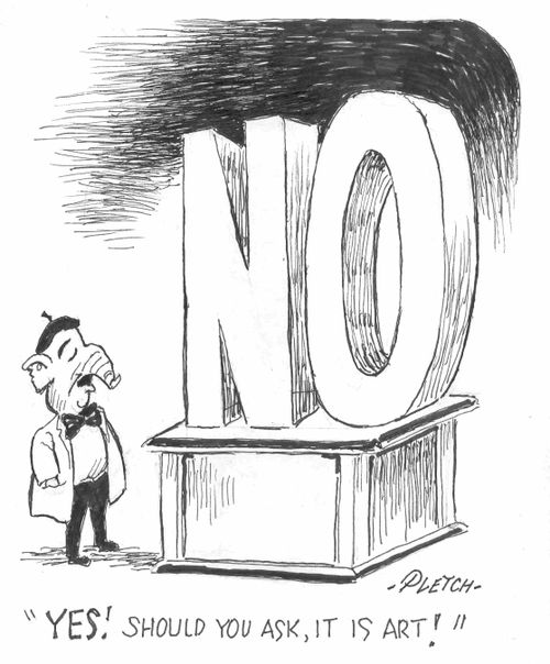 'YES!  Should you ask, it is art!'