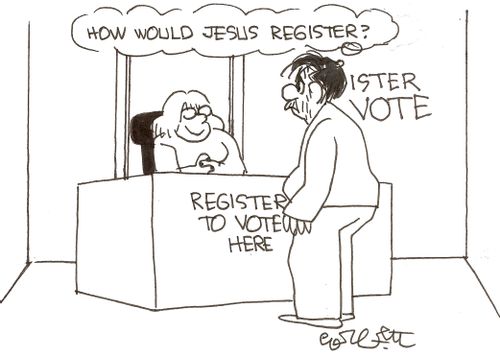 'How would Jesus register?'