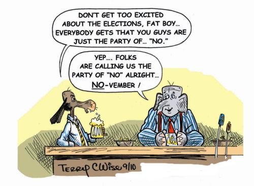 The party of 'NO'