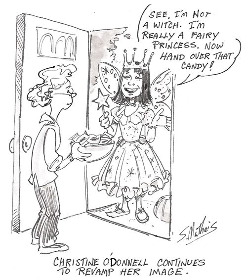 Christine O'Donnell revamps her image.