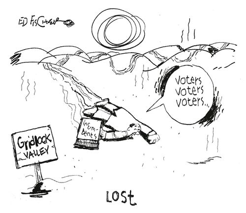"Voters, voters, voters..."