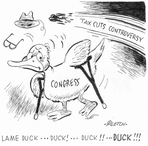 Lame Duck...Duck!...Duck!!...DUCK!!!