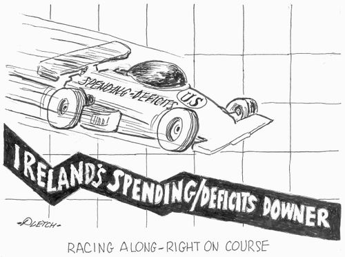 Racing along-right on course