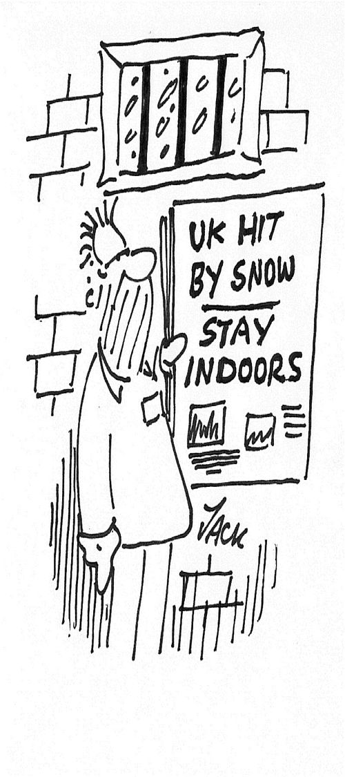 U.K hit by snow