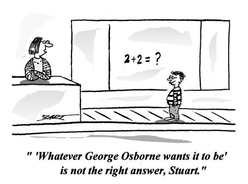 ''Whatever George Osborne wants it to be' is not the right answer, Stuart.'