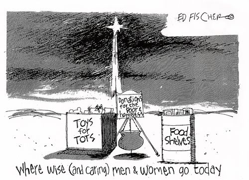Were wise (and caring) men and women go today.