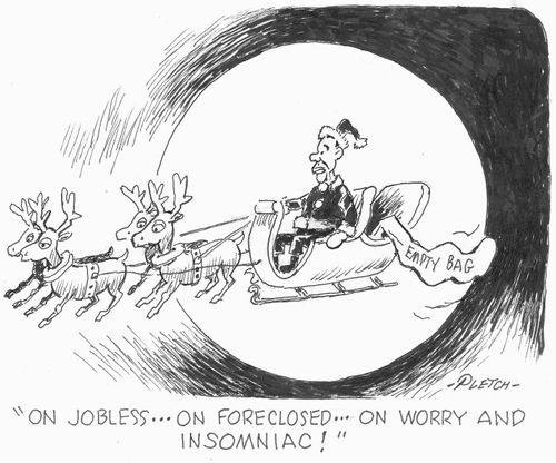 'On jobless...on foreclosed...on worry and insomniac!'