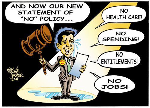 'The Big Gavel Man Says No!'