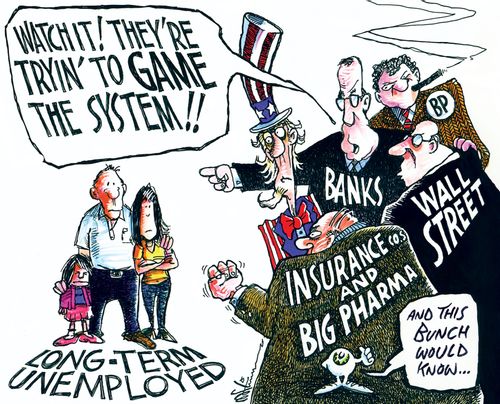 Unemployed trying to game the system.