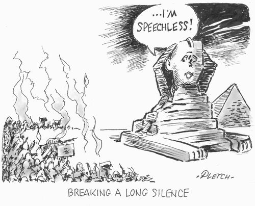Breaking a long silence