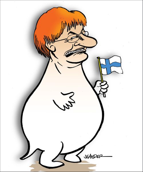 Tarja Halonen, President of Finland.