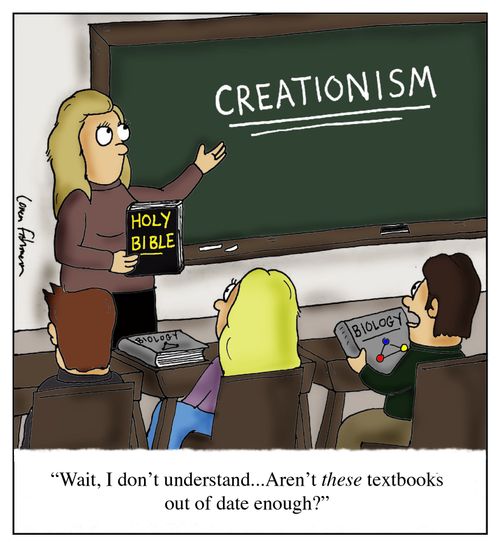 'Wait, I don't understand...Aren't these textbooks out of date enough?'