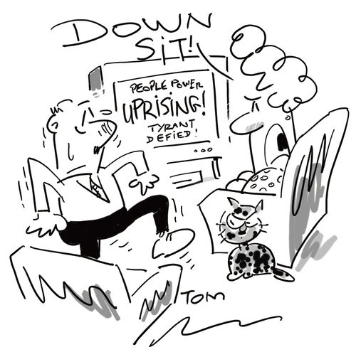 Uprisings ruthlessly put down.