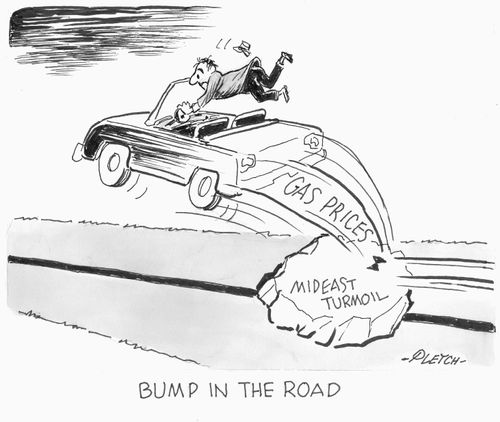 Bump in the road.