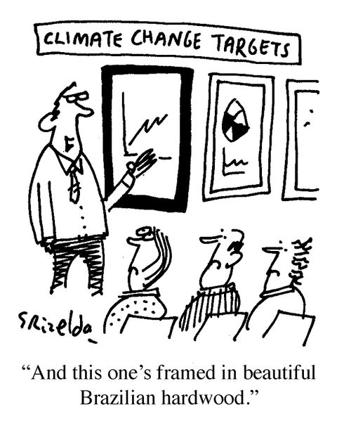 'And this one's framed in beautiful Brazilian hardwood.'