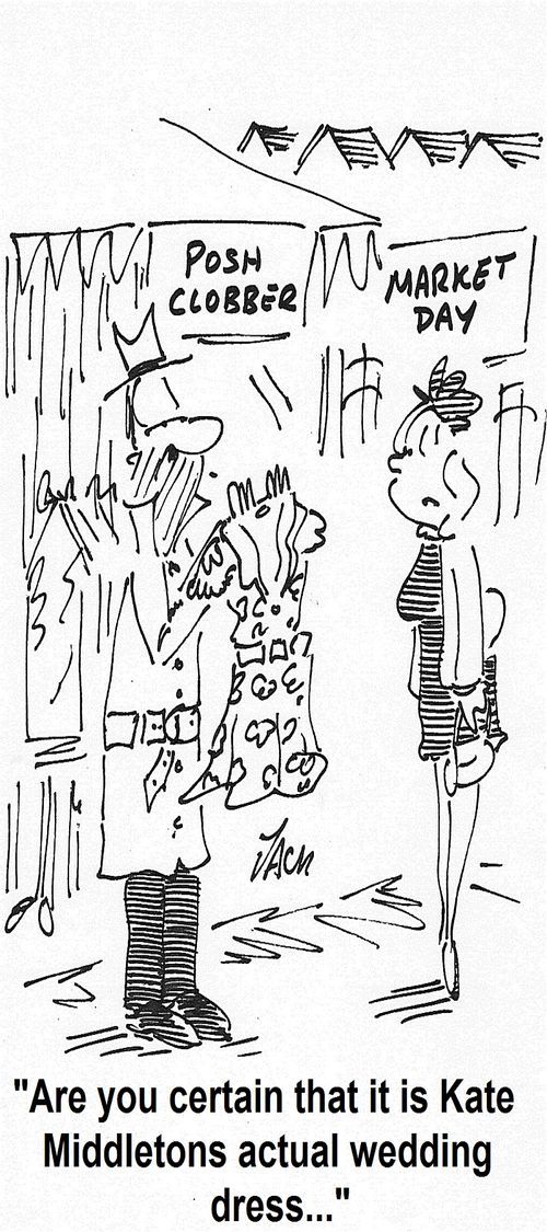 Are you certain it is Kate Middletons actual wedding dress...'
