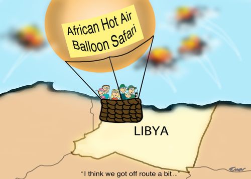 'I think we got off route a bit... '
