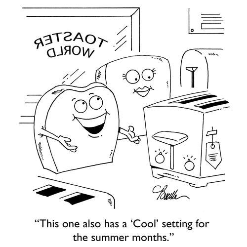 "This one also has a 'Cool' setting for the summer months."