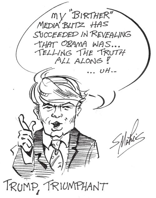 Trump, triumphant!