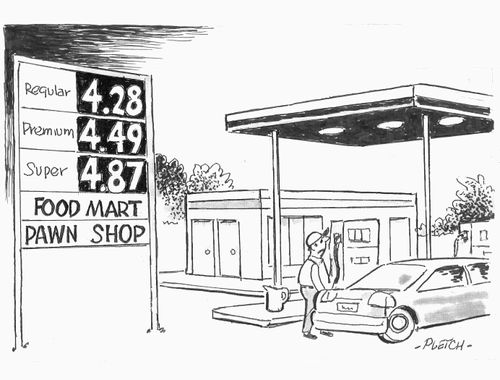 Gas prices.