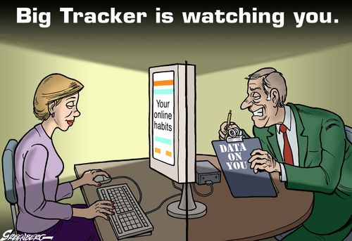 Big Tracker is watching you.