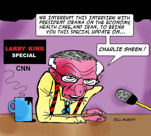 Charlie Sheen interruption...