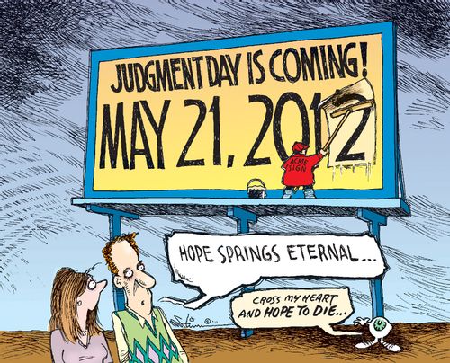 Judgment Day, May 21, 2012