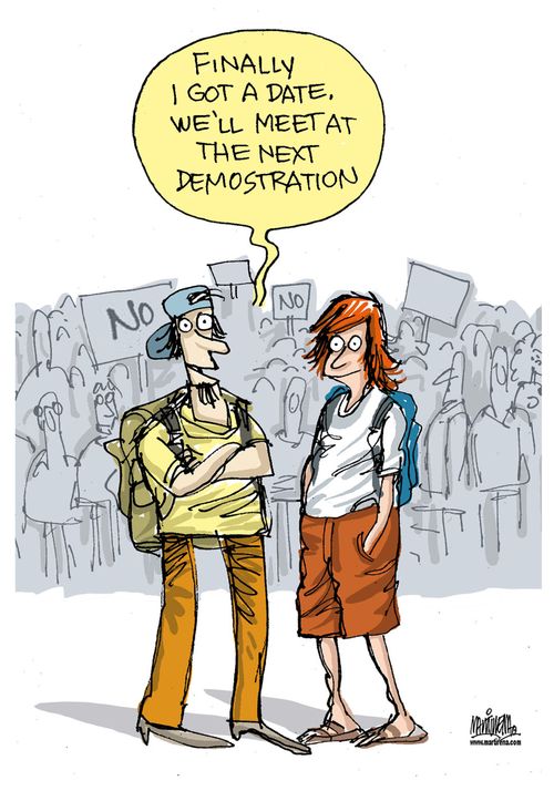 Protest in Spain