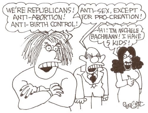 'Hi! I'm Michele Bachmann! I have 5 kids!'