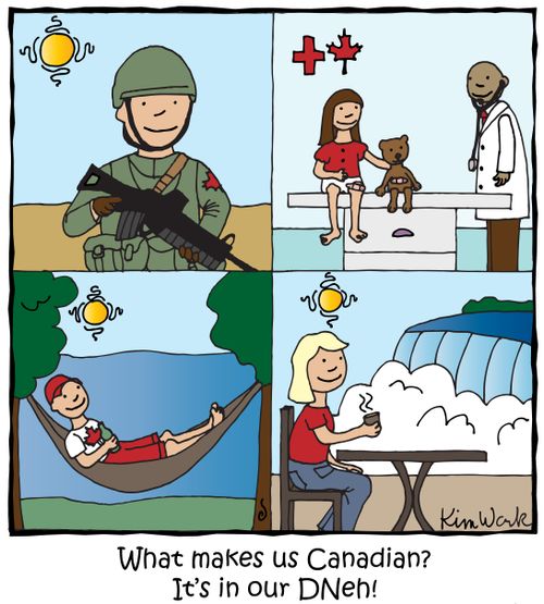 What makes us Canadian? It's in our DNeh!