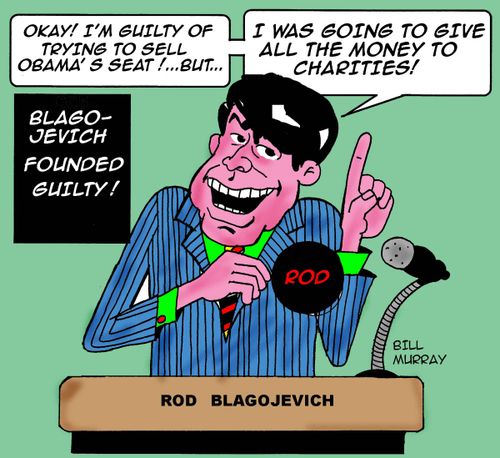 "Okay! I'm guilty of trying to sell Obama's seat, but..."