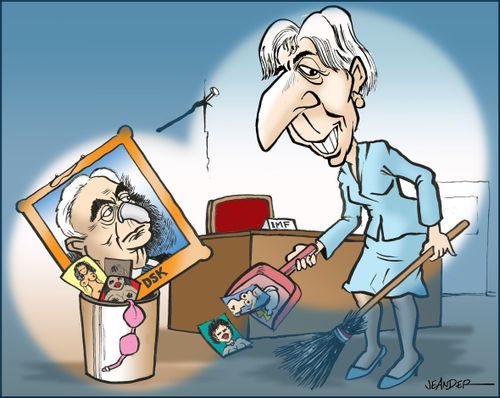 Cleaning up!