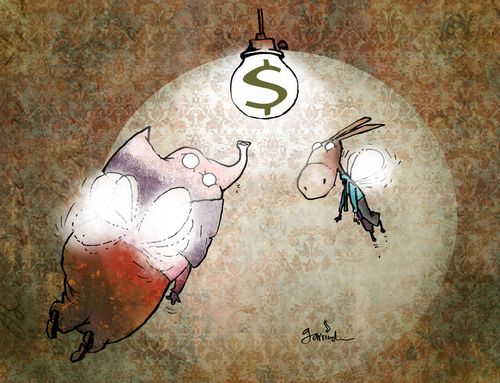 GOP-Democrats and the Attraction of the Dollar.