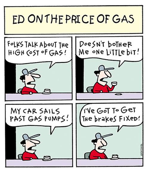 Ed on the price of gas