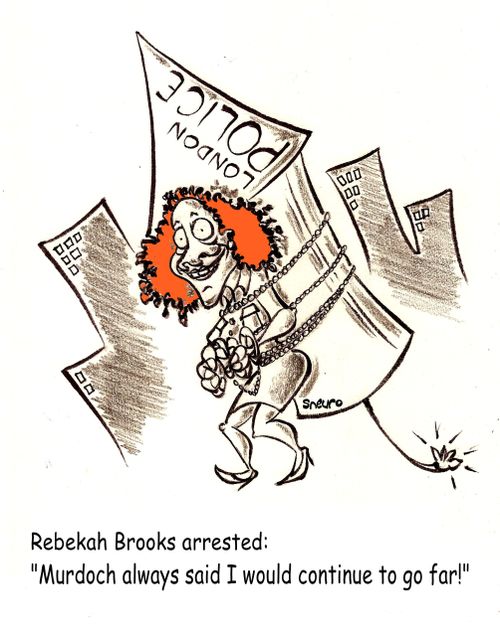Rebekah Brooks: Murdoch always said I would continue to go far!