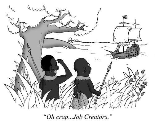 'Oh crap... Job Creators.'