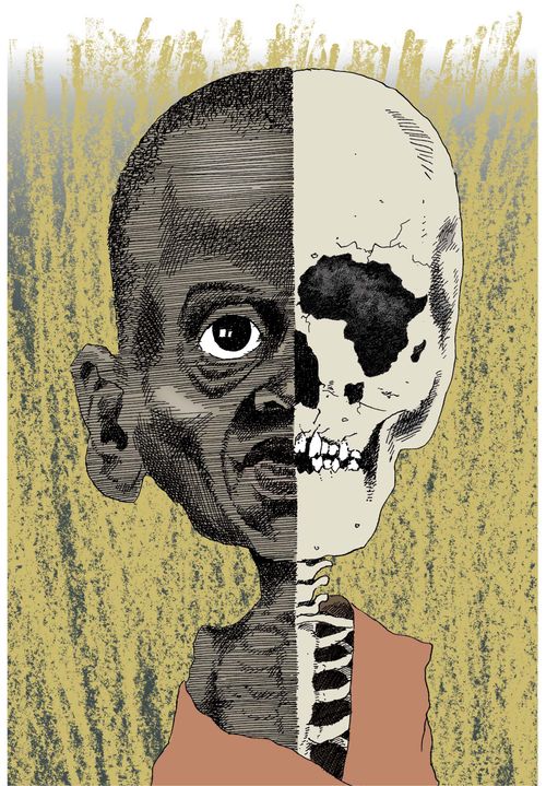 Africa starvation.