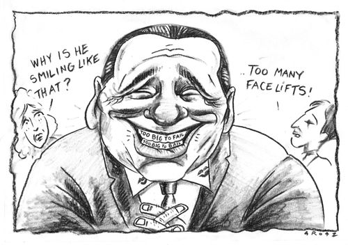 Italy: Silvio Berlusconi: Economic woes.
